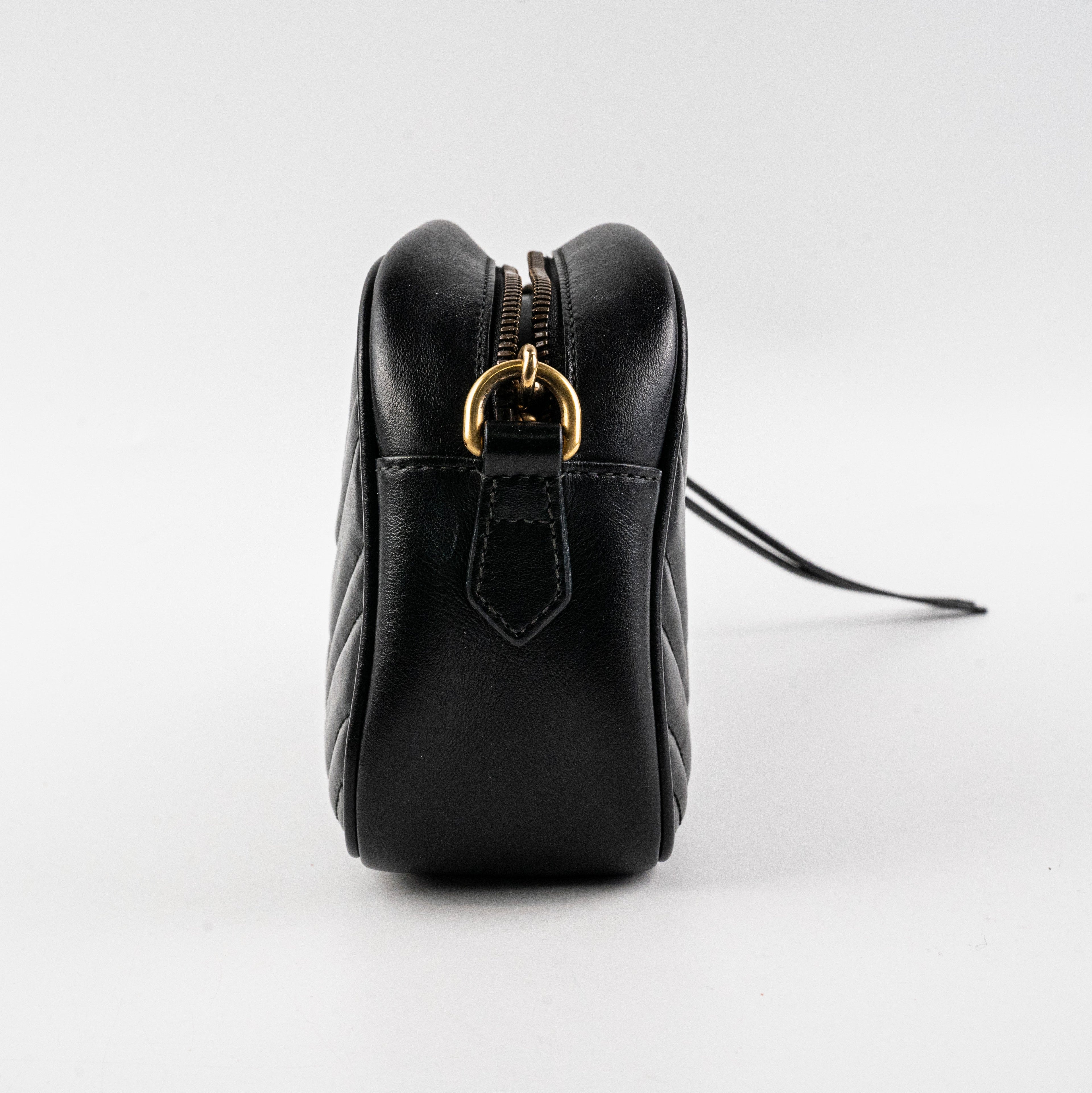 Gucci Marmont Camera Bag Black