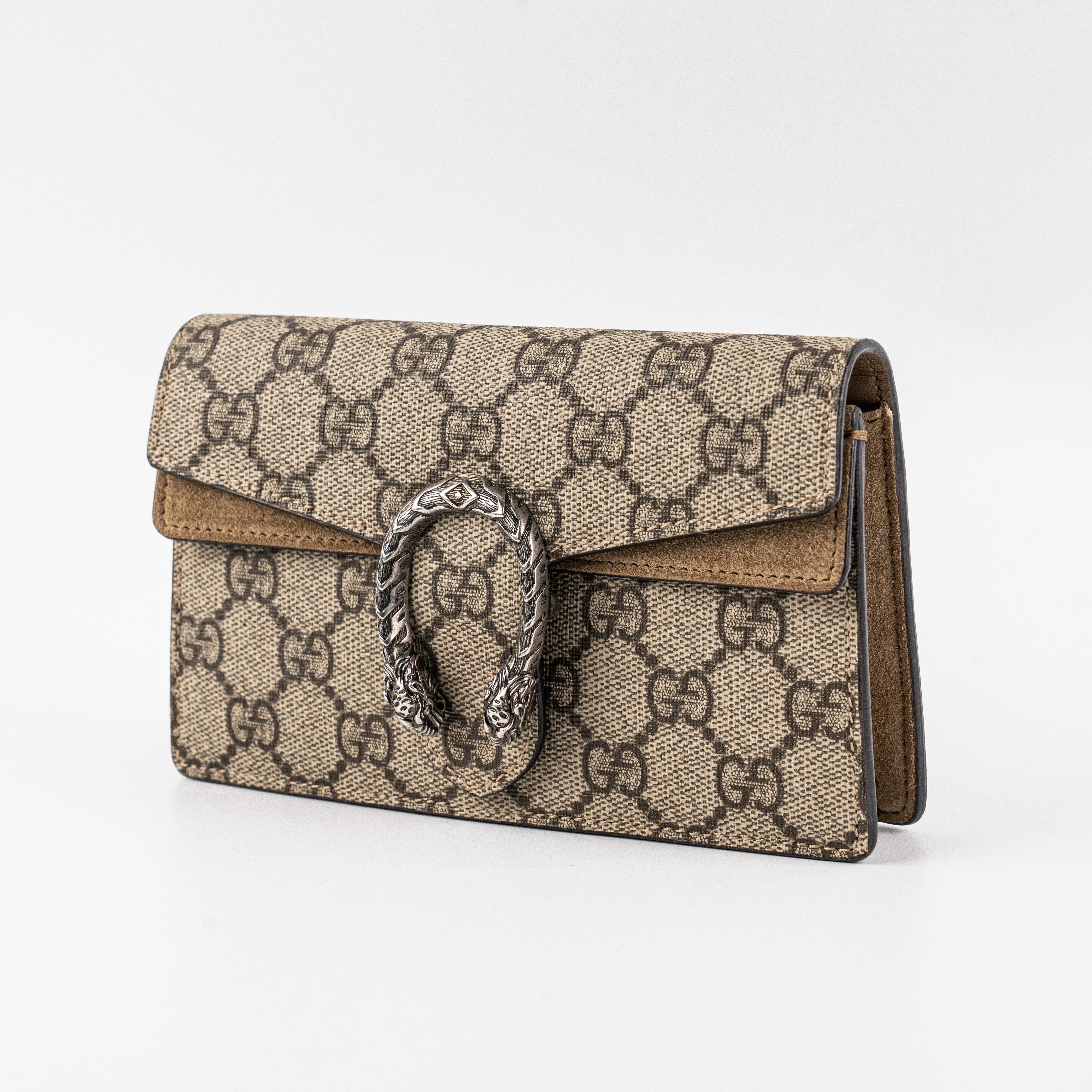 Gucci Super Mini Dionysus GG Crossbody Bag