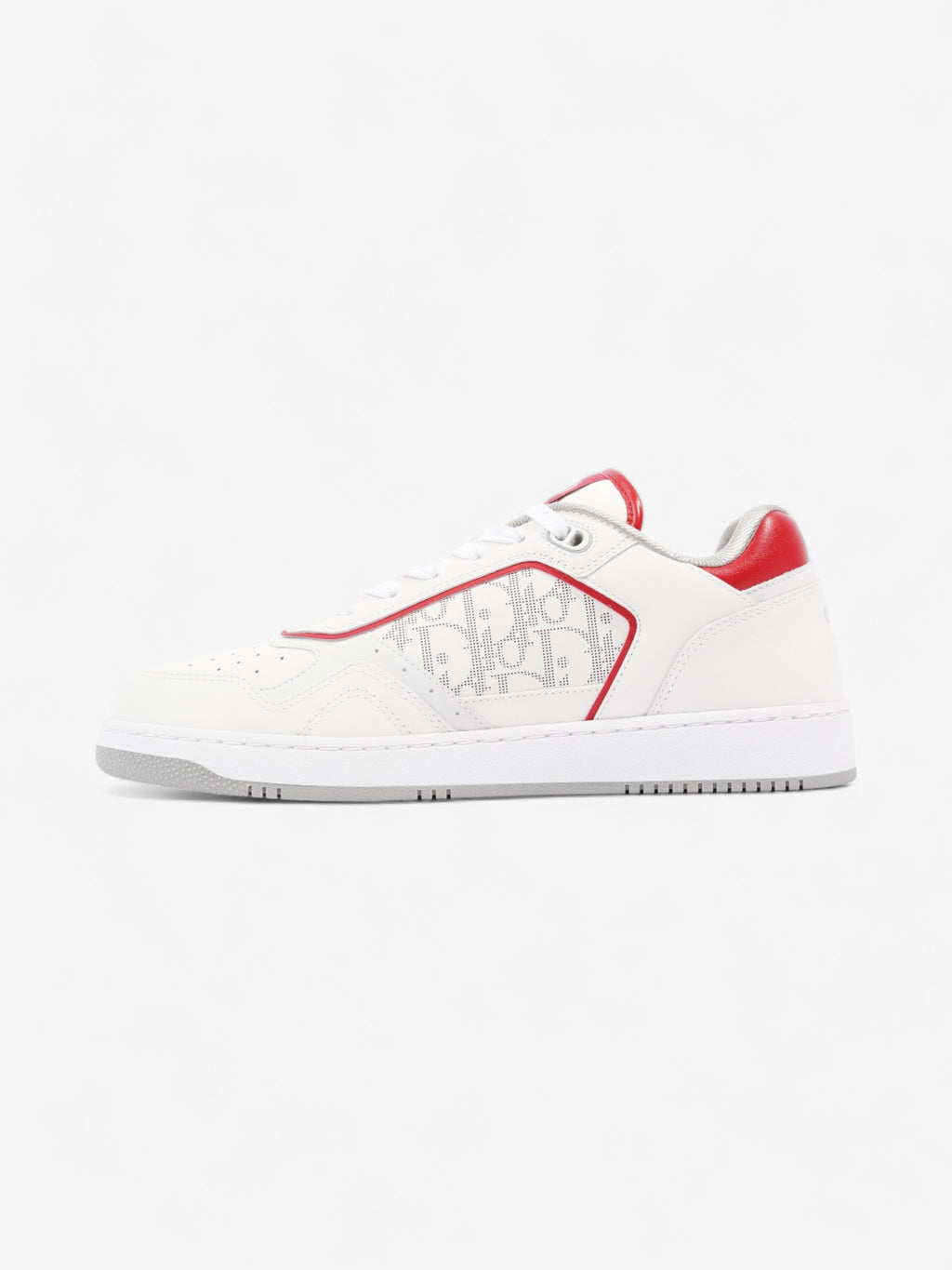 Christian Dior B27 White / Red Calfskin Leather EU 43 UK 9