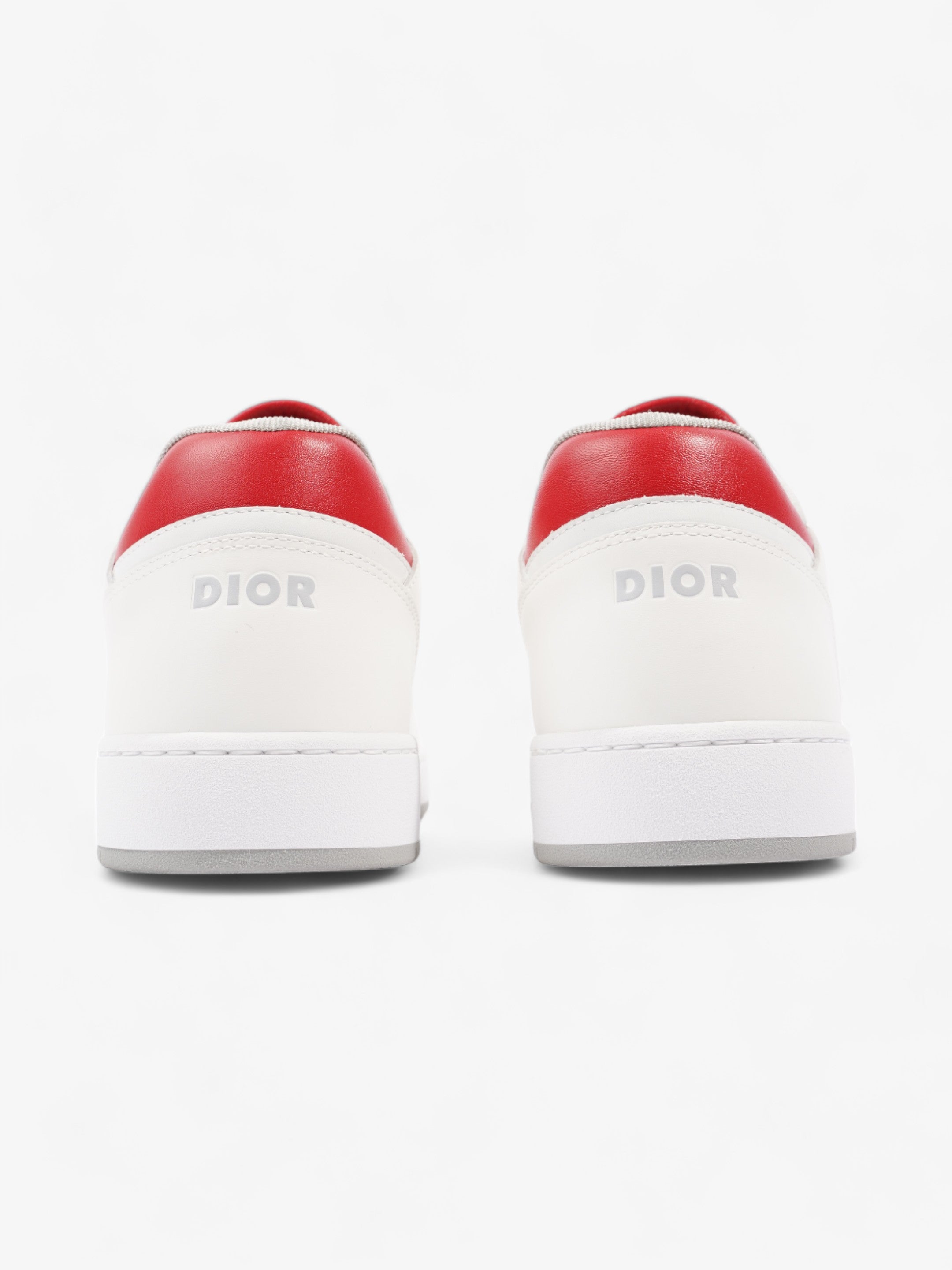 Christian Dior B27 White / Red Calfskin Leather EU 43 UK 9