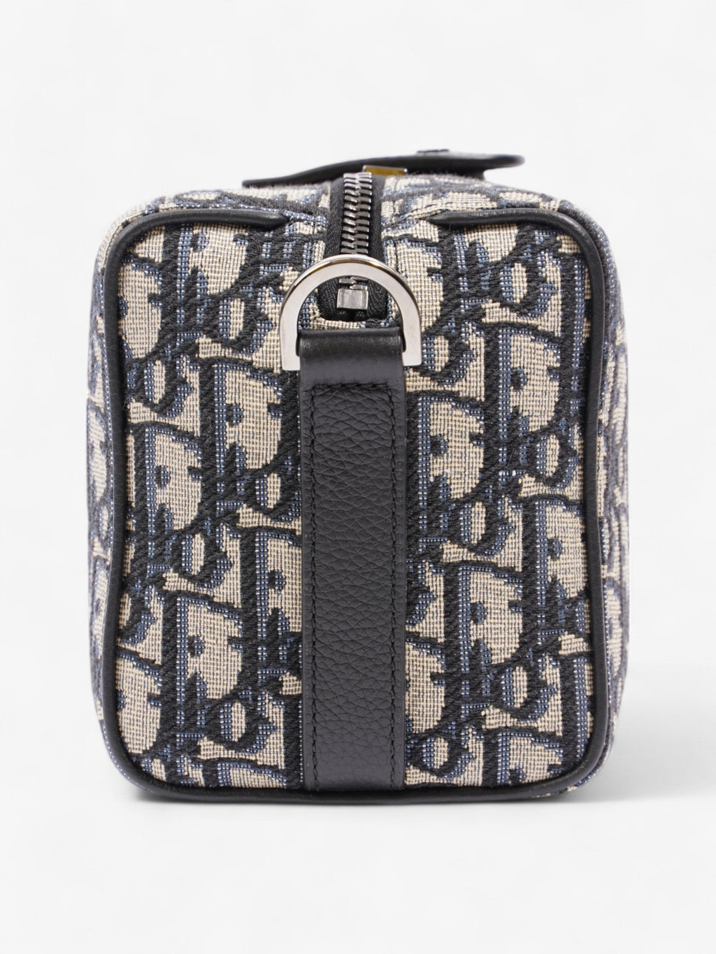 Christian Dior Lingot Duffle Black Oblique / Beige Canvas