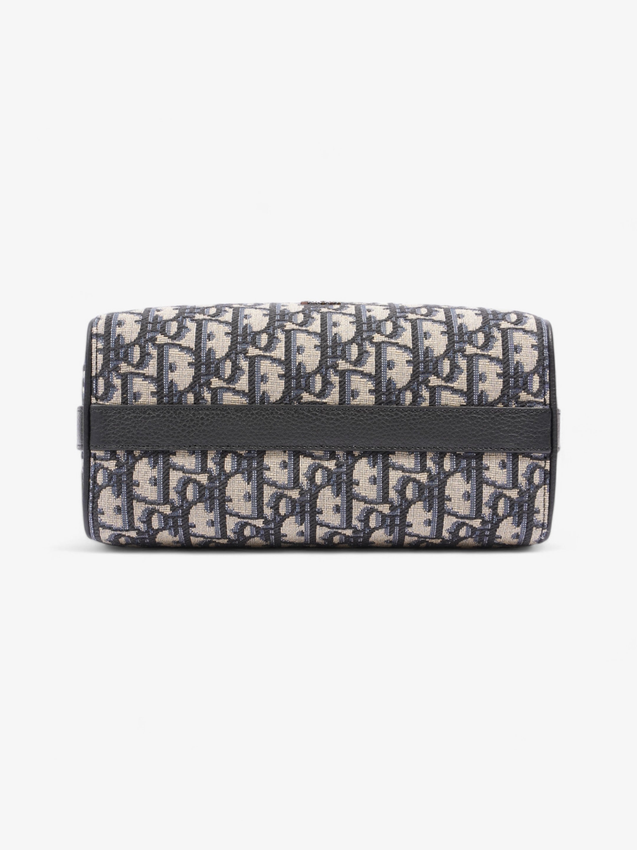 Christian Dior Lingot Duffle Black Oblique / Beige Canvas