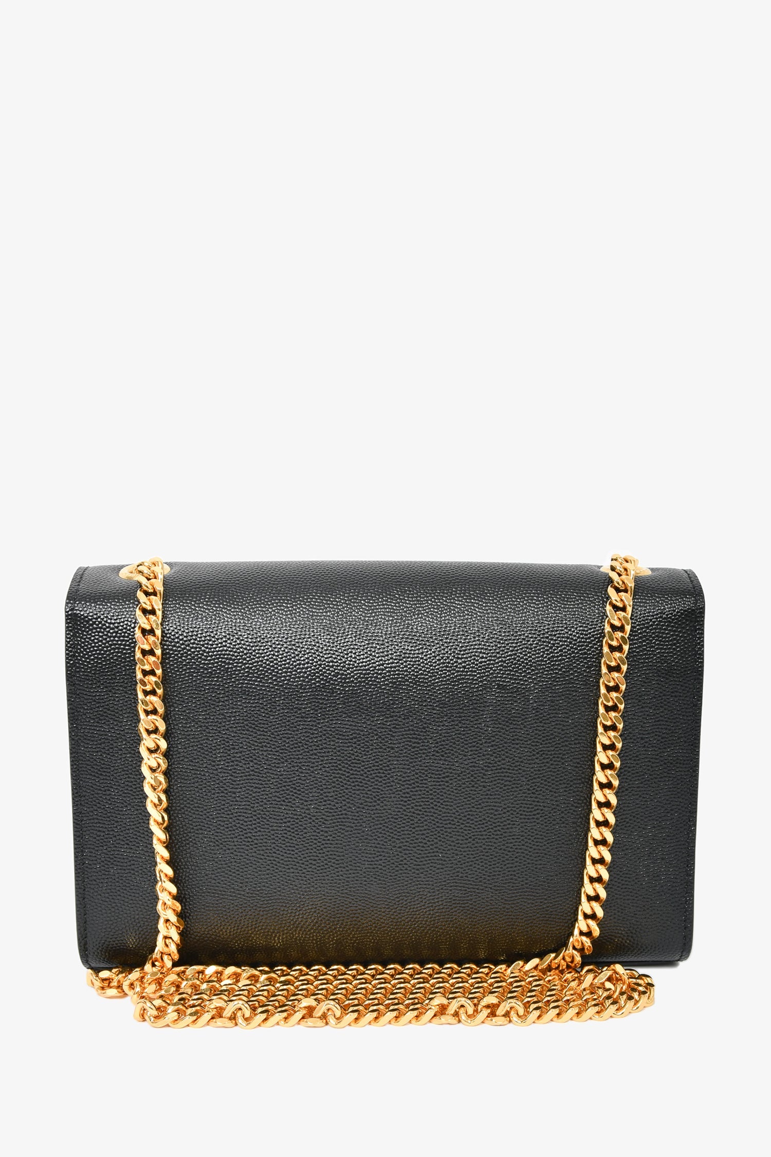 Saint Laurent Black Leather Kate Tassle Small Crossbody