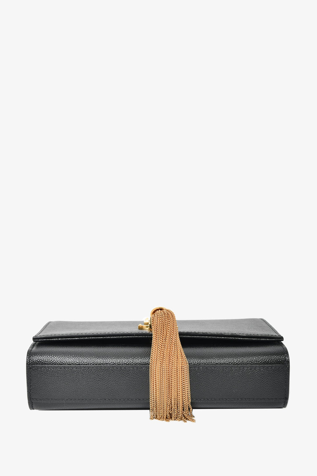 Saint Laurent Black Leather Kate Tassle Small Crossbody