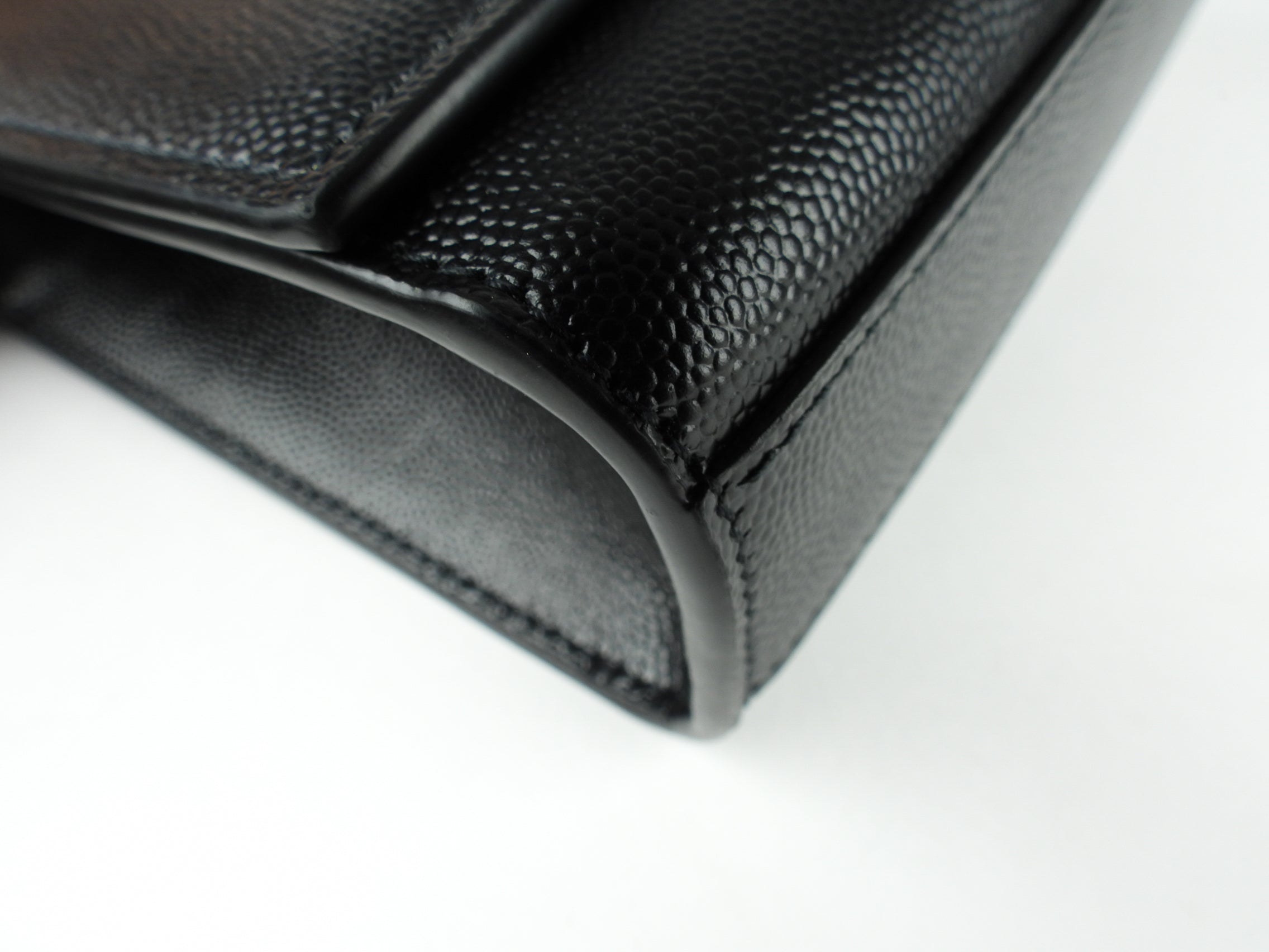 Saint Laurent Black Medium Kate Chain Bag