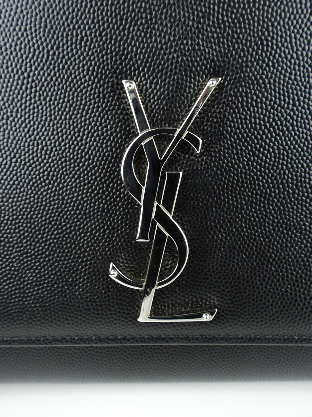 Saint Laurent Black Medium Kate Chain Bag