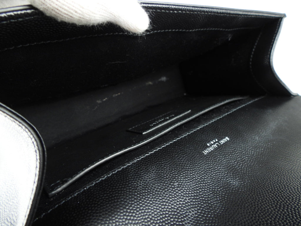 Saint Laurent Black Medium Kate Chain Bag