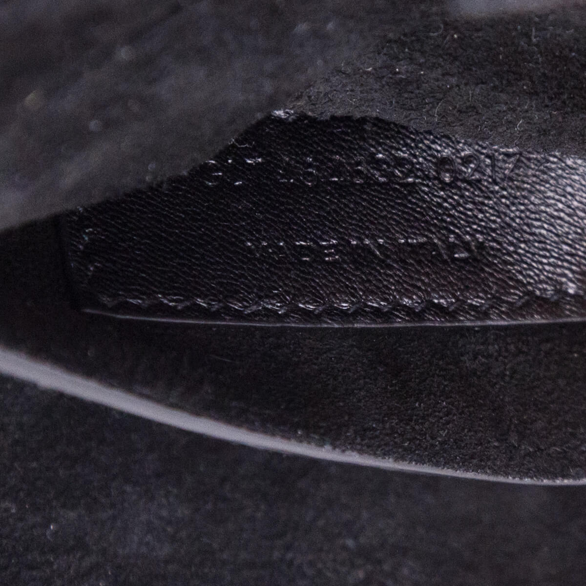 Saint Laurent Black Suede Medium Monogram Fetish Satchel