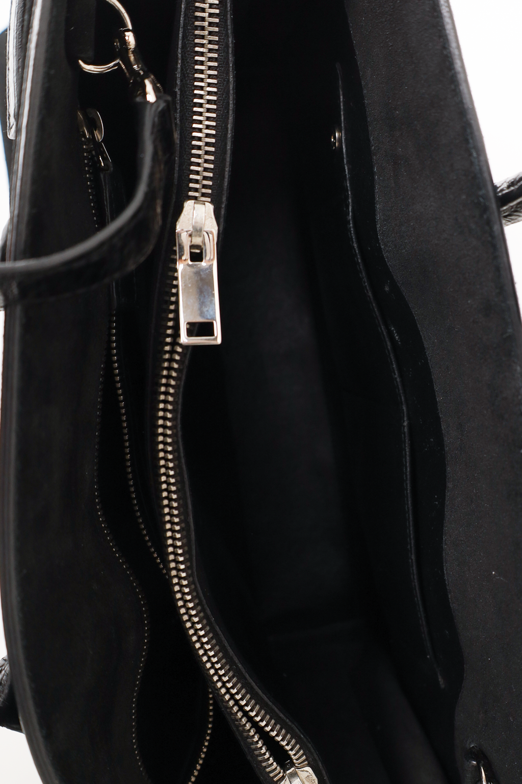 Saint Laurent Black Suede Sac de Jour Small Top Handle