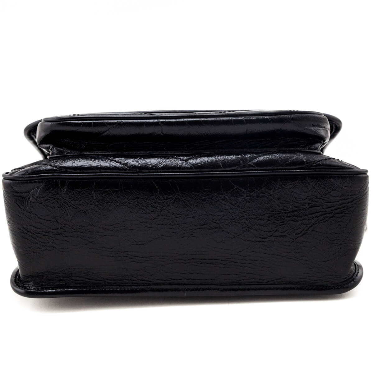Saint Laurent Black Vintage-Calfskin Matelasse Medium Niki Bag