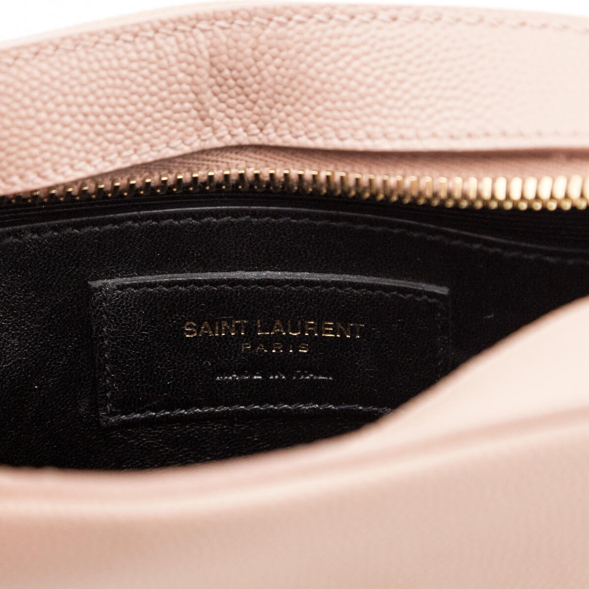 Saint Laurent Blush Grain De Poudre Small Classic Monogram Camera Bag