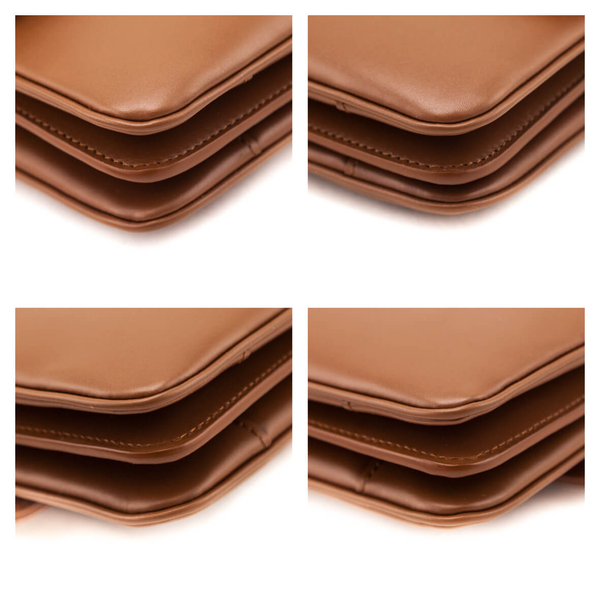 Saint Laurent Brown Smooth Calfskin Le Maillon Satchel