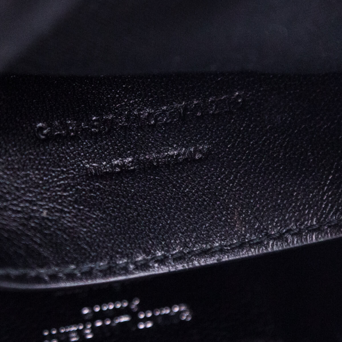 Saint Laurent Earth Calfskin Y Quilted Monogram Small Loulou Bowling Bag