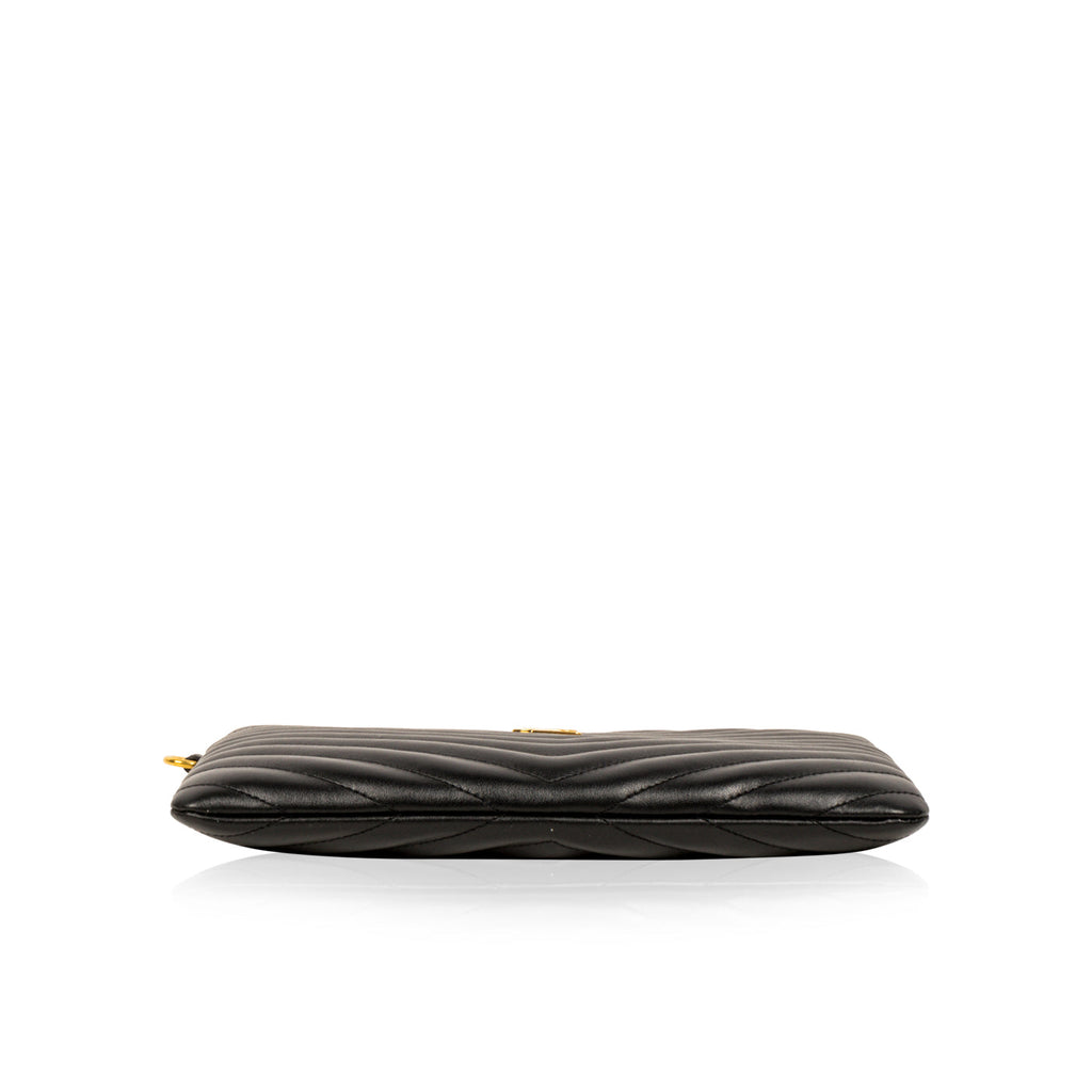 Saint Laurent Chevron Clutch