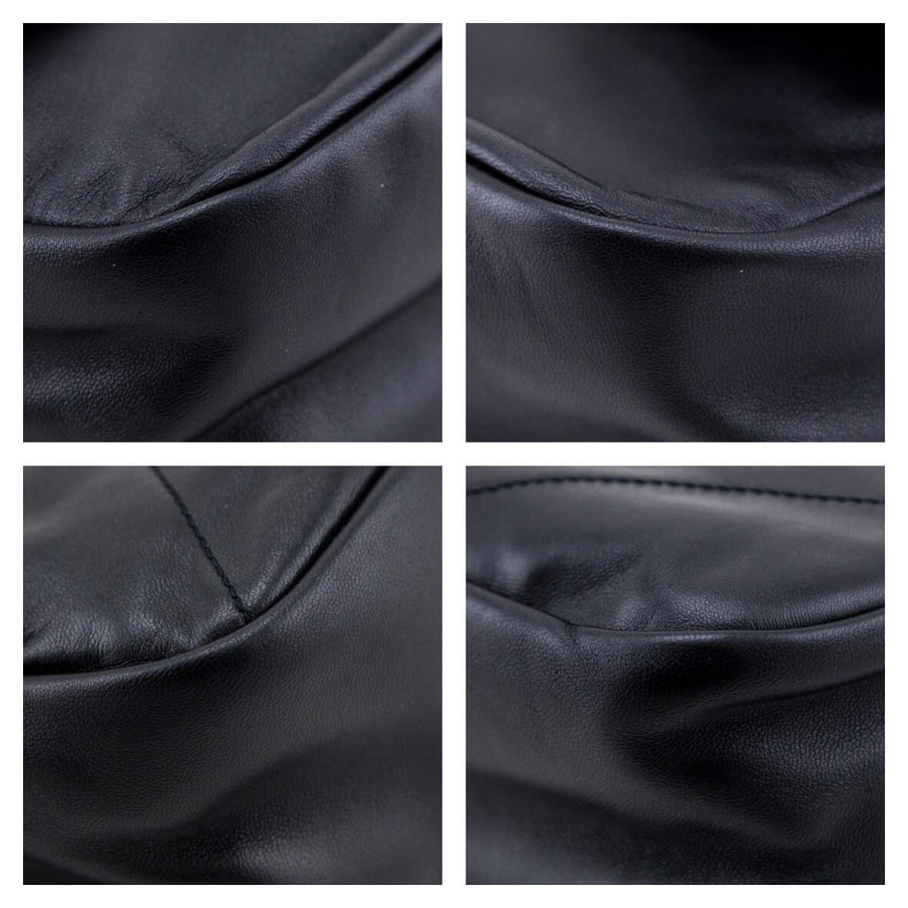 Saint Laurent Black Lambskin Matelasse Monogram Small Jamie 4.3