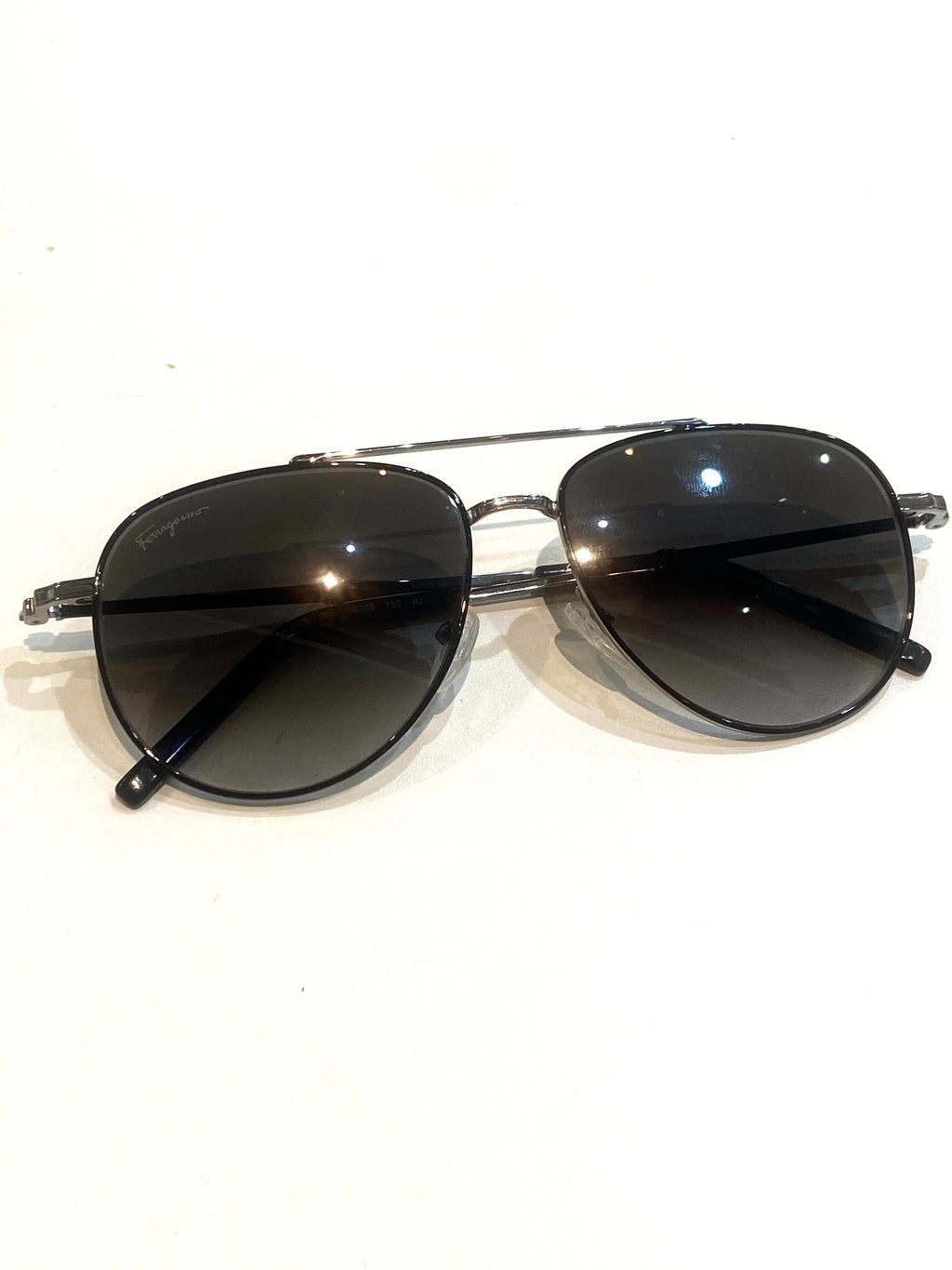 SALVATORE FERRAGAMO AVIATOR SUNGLASSES