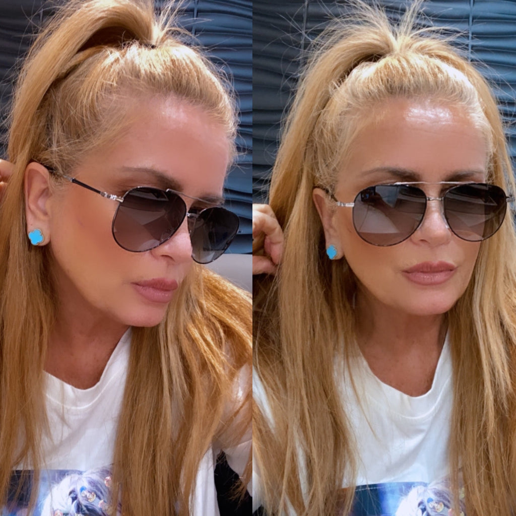 SALVATORE FERRAGAMO AVIATOR SUNGLASSES