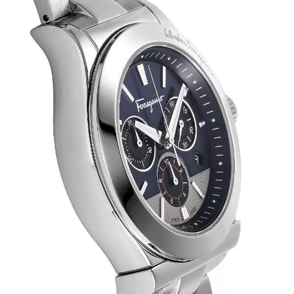 SALVATORE FERRAGAMO 1898 CHRON COLLECTION 42MM MEN'S WATCH