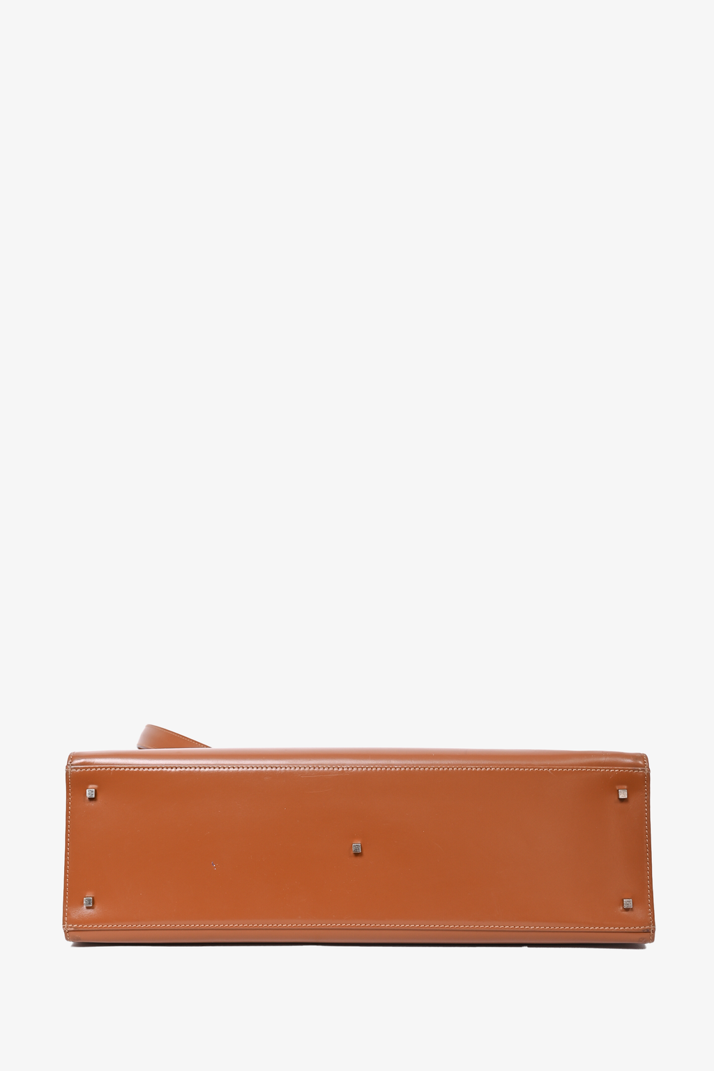 Salvatore Ferragamo Brown Leather Tote With Suede Interior