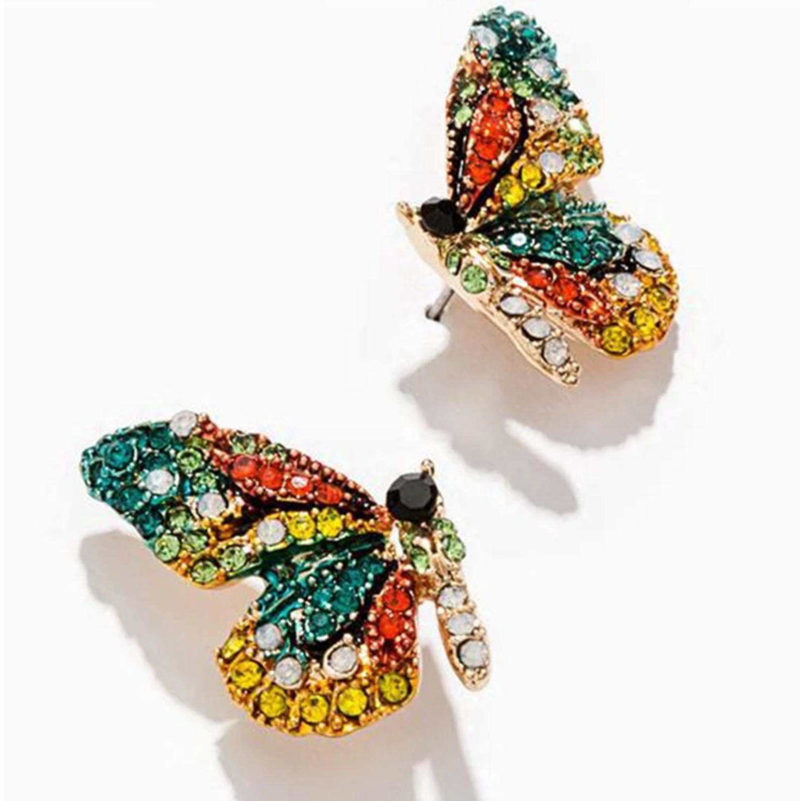 Colorful Butterfly Earrings