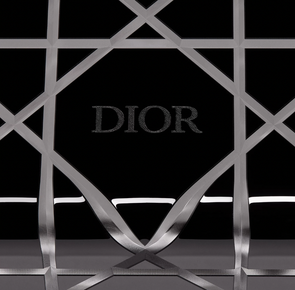 Christian Dior Black Cannage Perspex Tray RRP £420
