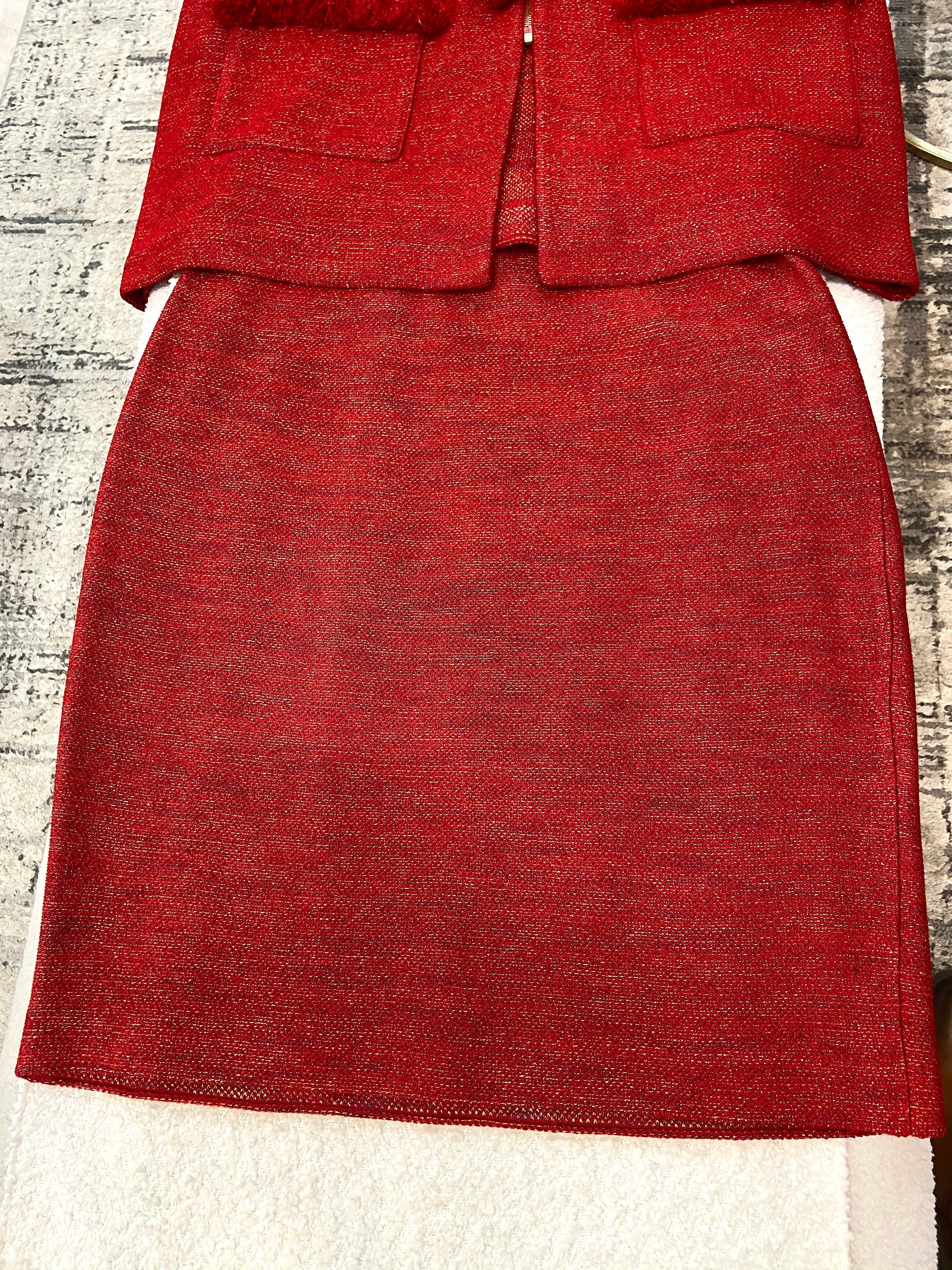 ST. JOHN BY MARIE GRAY BLAZER & SKIRT SUIT
