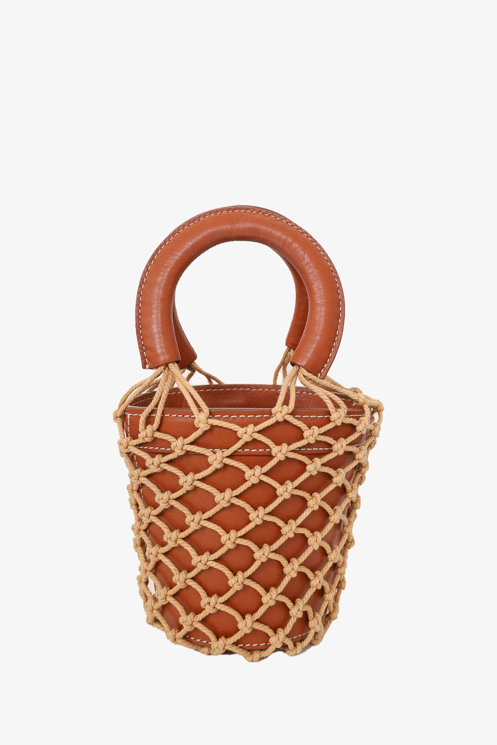 Staud Brown Moreau Bucket Bag