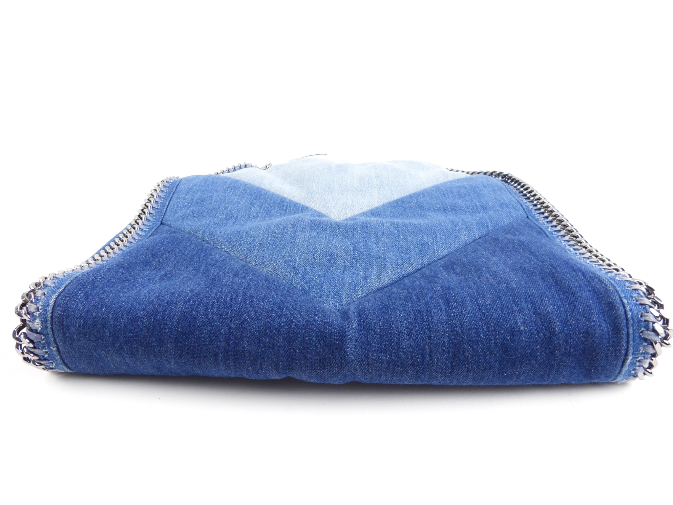 Stella McCtraney Blue Eco Denim Falabella Shoulder Bag