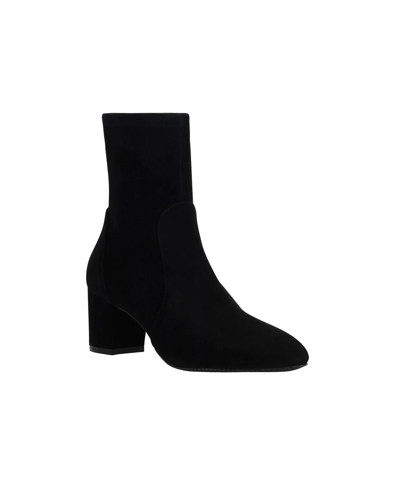 STEWART WHEITZMAN SUEDE 60MM YULIANA ANKLE BOOTS
