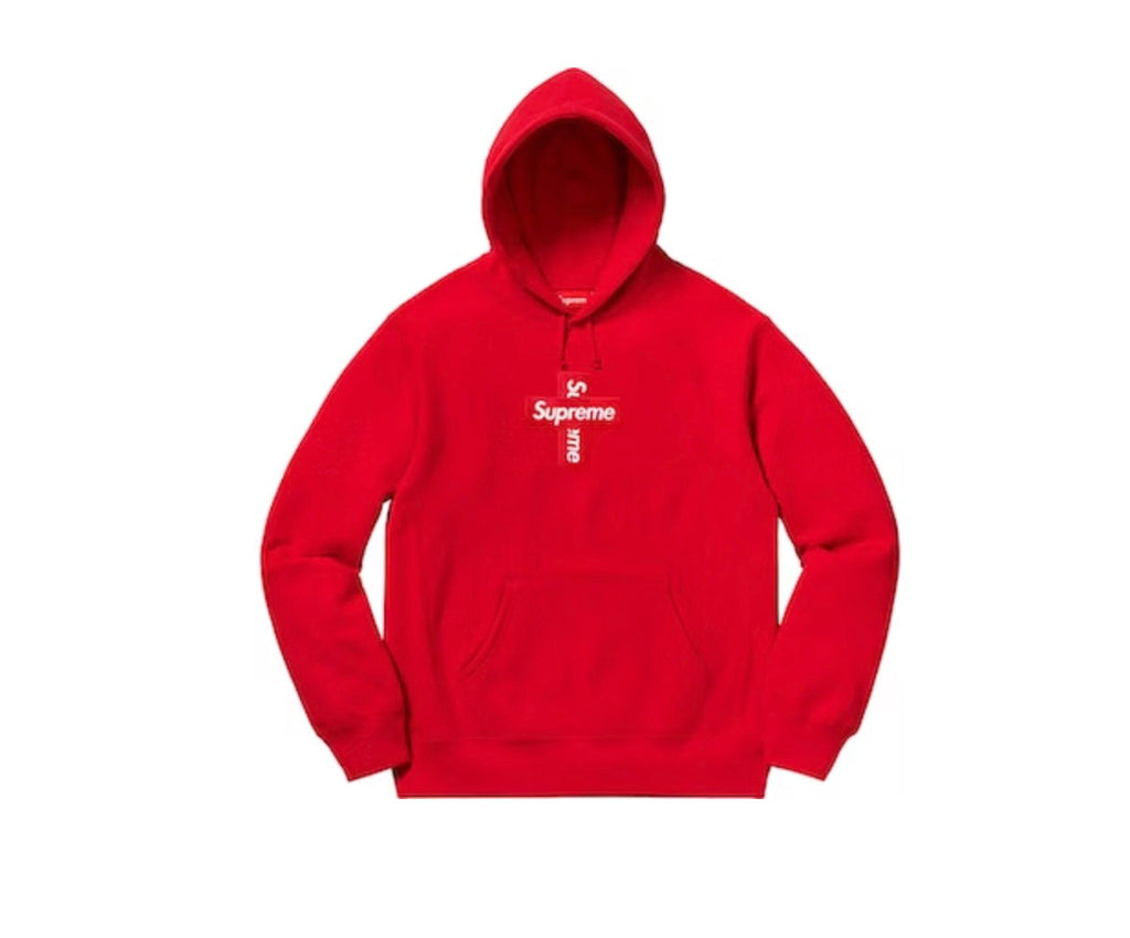 SUPREME UNISEX CROSS BOX LOGO HOODIE