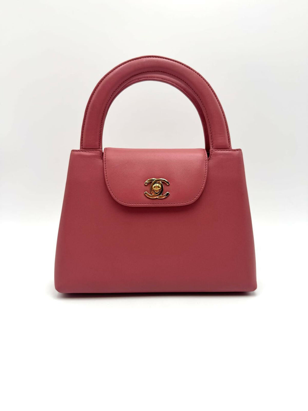 Chanel Vintage Dusty Pink Mini Kelly