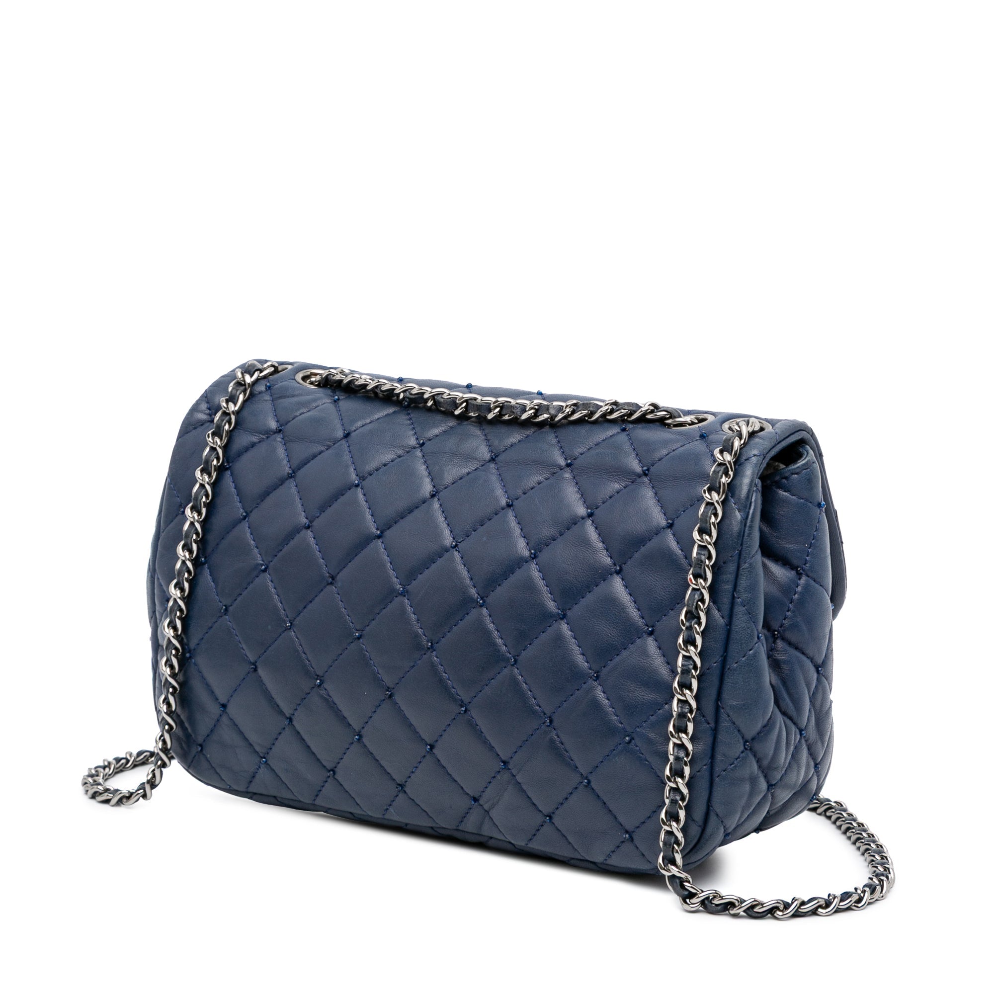 Classic Soft Flap Bag Quilted Lambskin Medium
