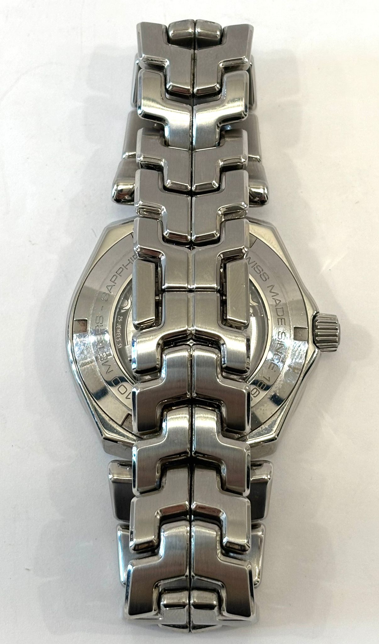TAG HEUER LINK DATE STEEL 41mm WATCH