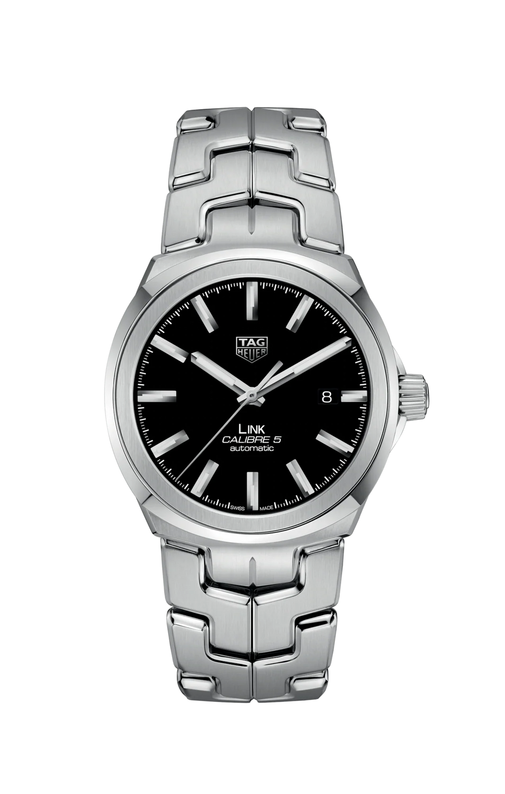 TAG HEUER LINK DATE STEEL 41mm WATCH