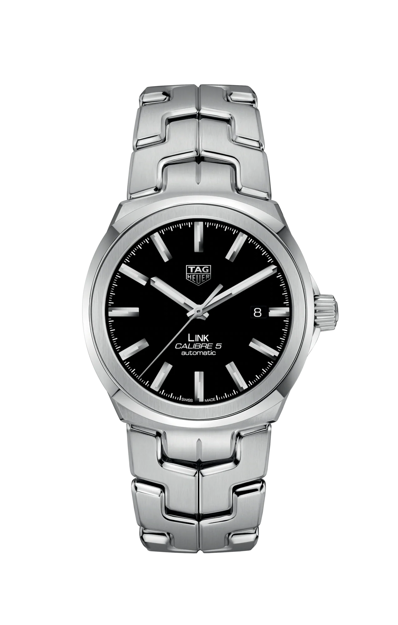 TAG HEUER LINK DATE STEEL 41mm WATCH