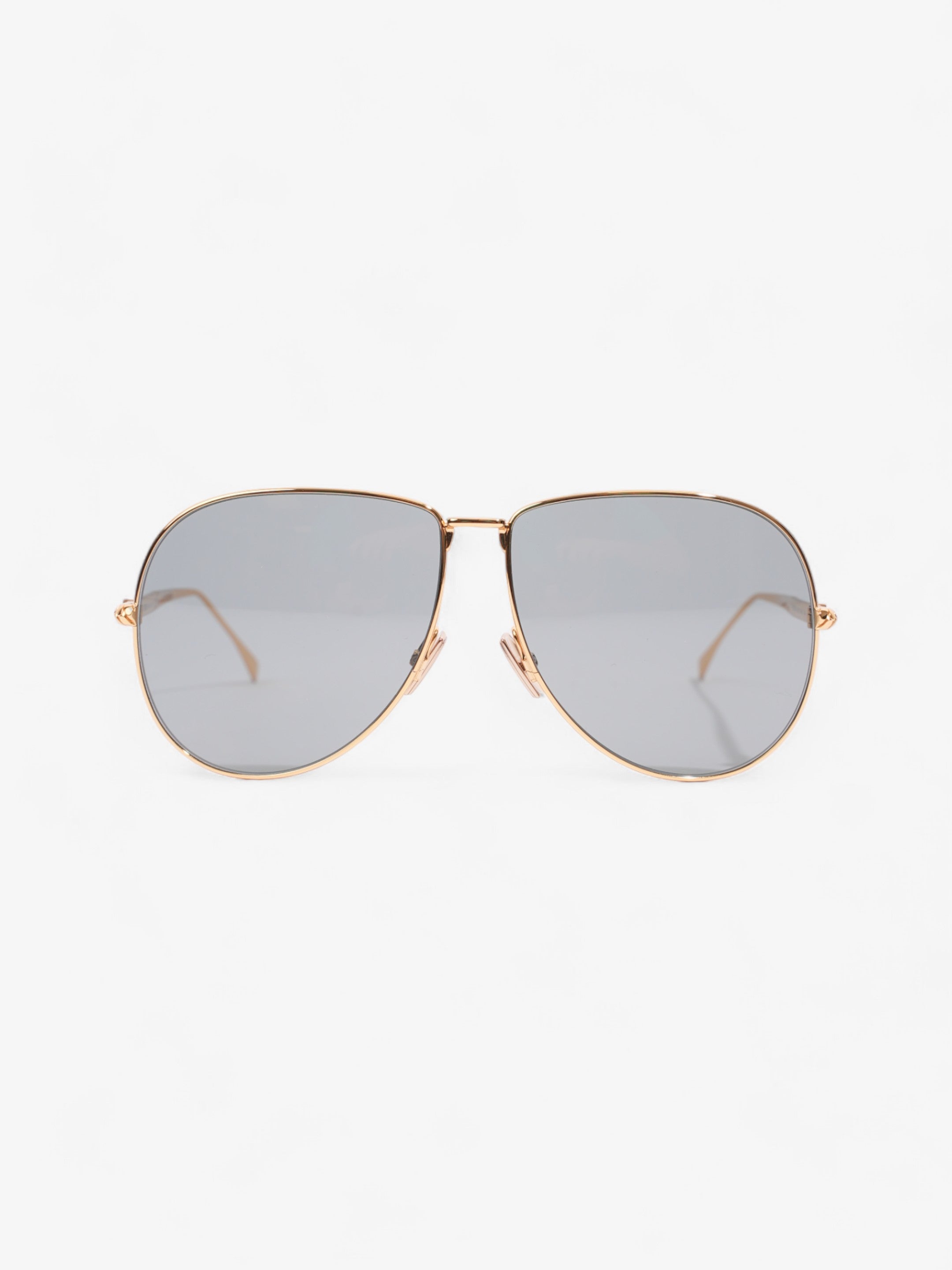Fendi FF Travel Aviator Gold Acetate 145mm