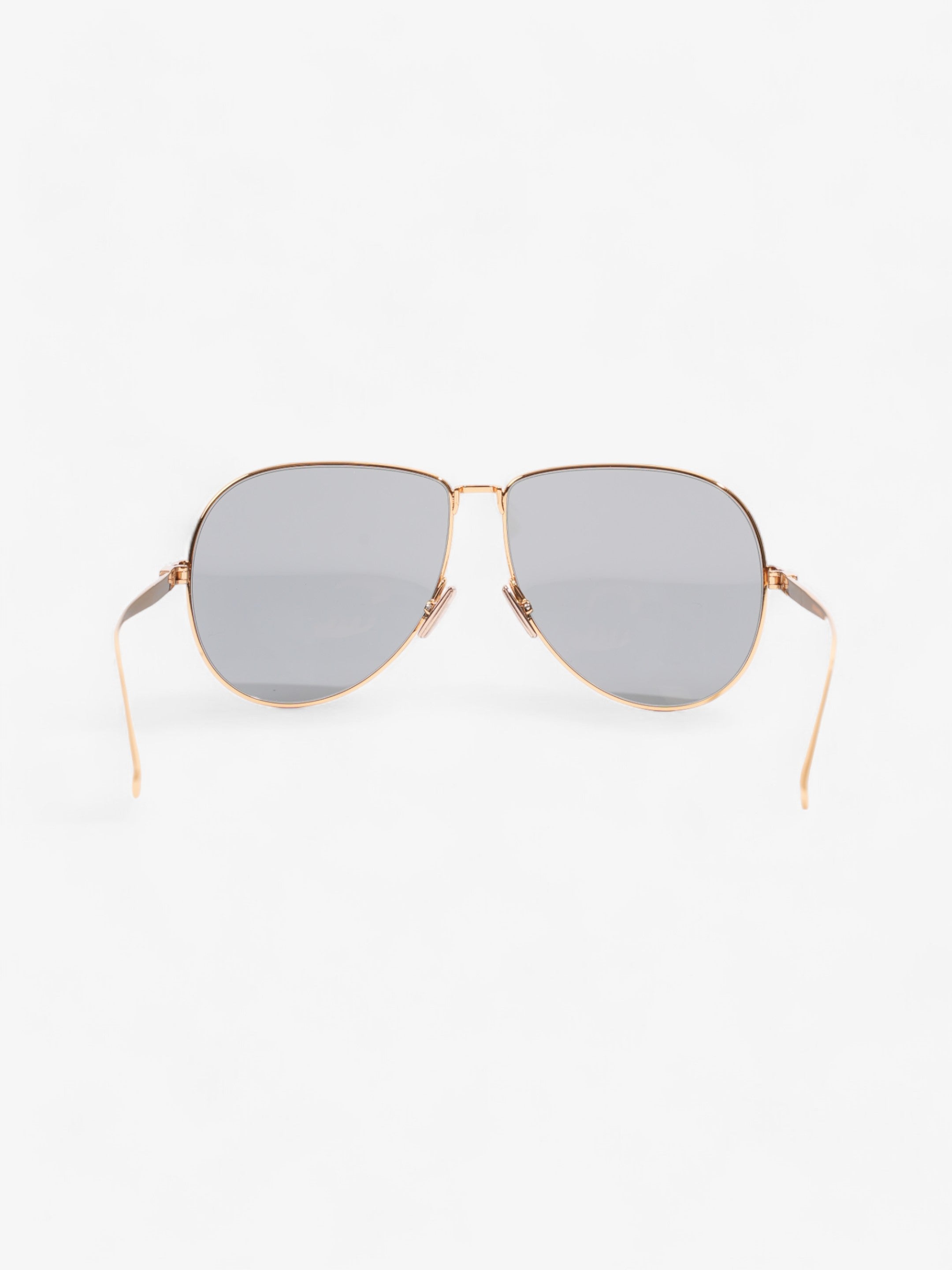 Fendi FF Travel Aviator Gold Acetate 145mm