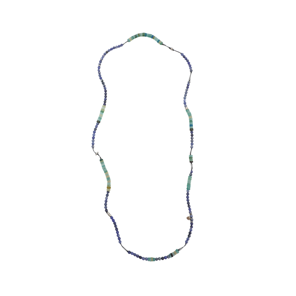 Tateossian Lapis Lazuli Bead Necklace