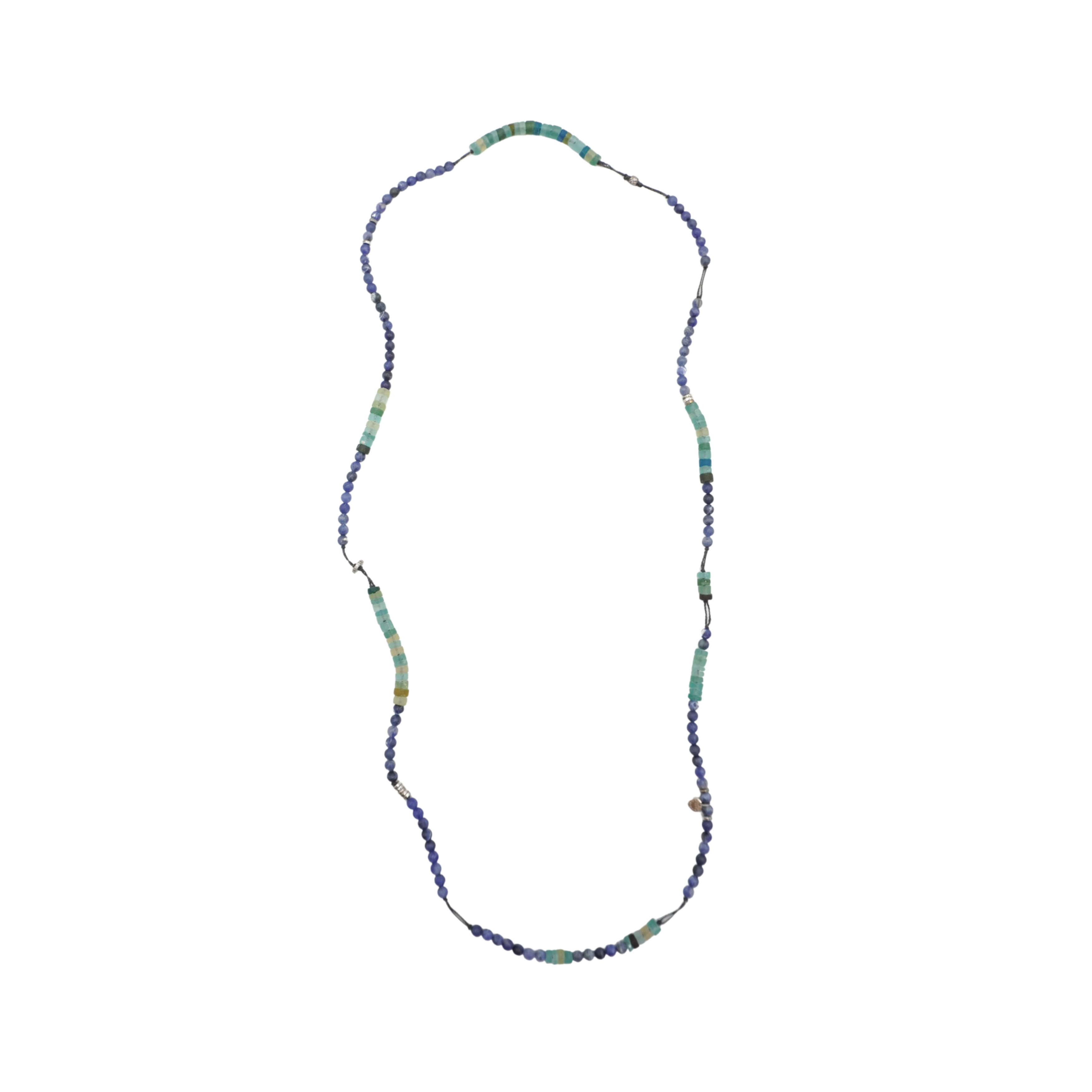 Tateossian Lapis Lazuli Bead Necklace