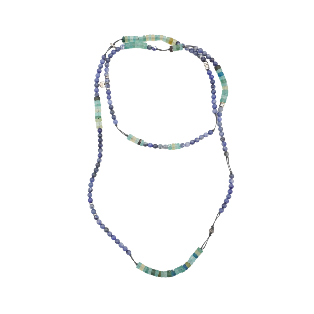 Tateossian Lapis Lazuli Bead Necklace