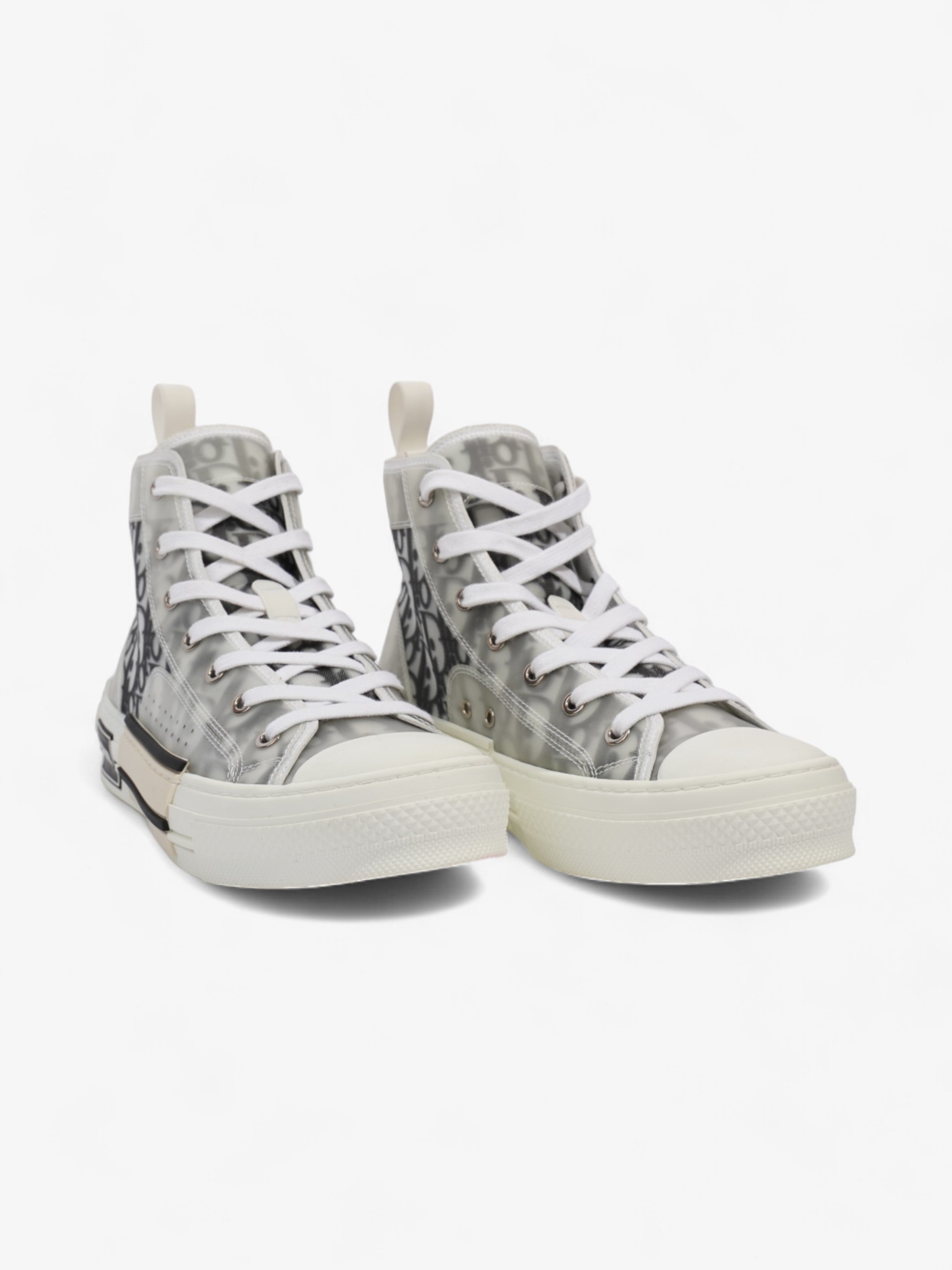 Christian Dior B23 High Top Black Oblique Canvas EU 40 UK 7