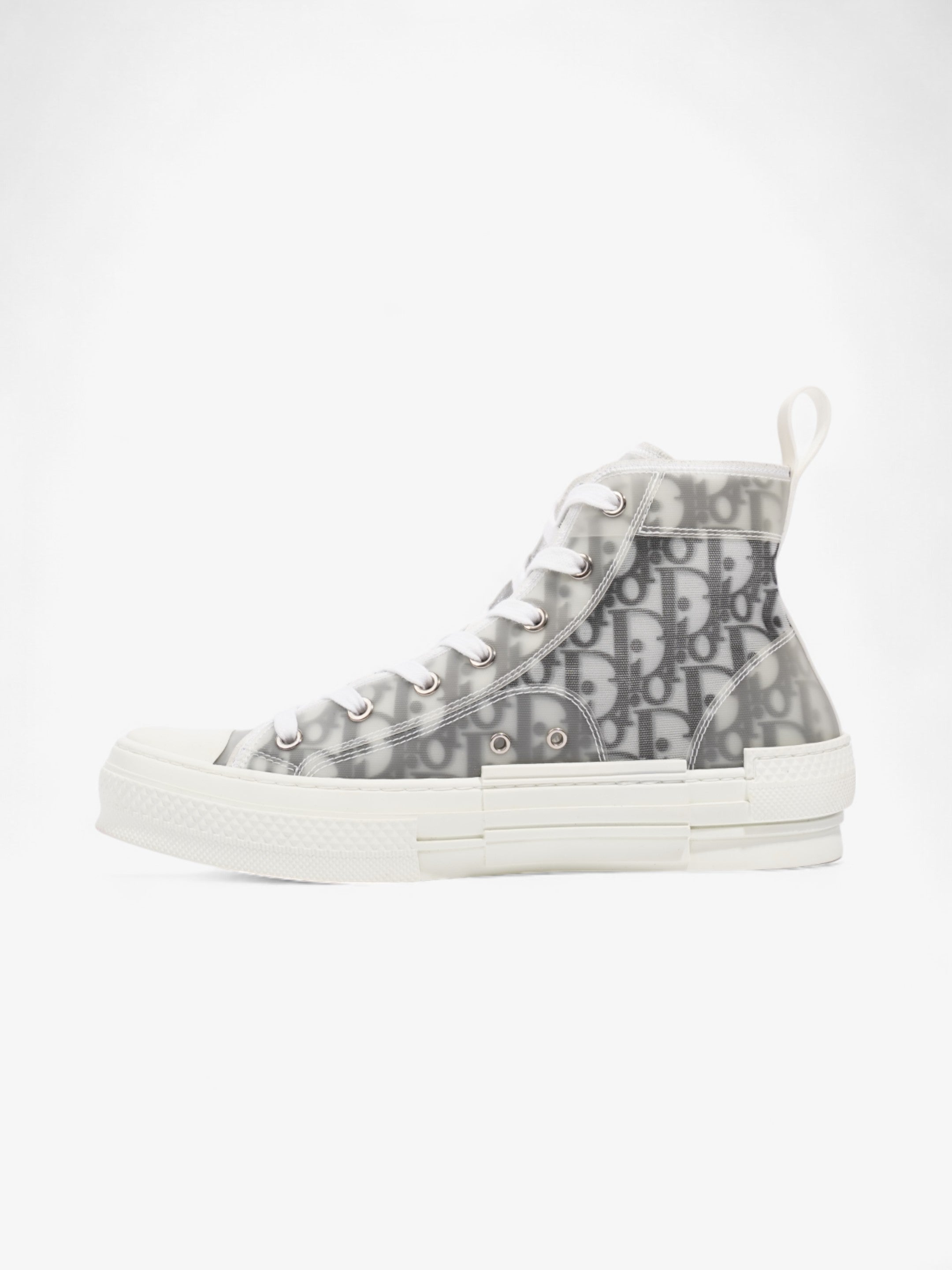Christian Dior B23 High Top Black Oblique Canvas EU 40 UK 7