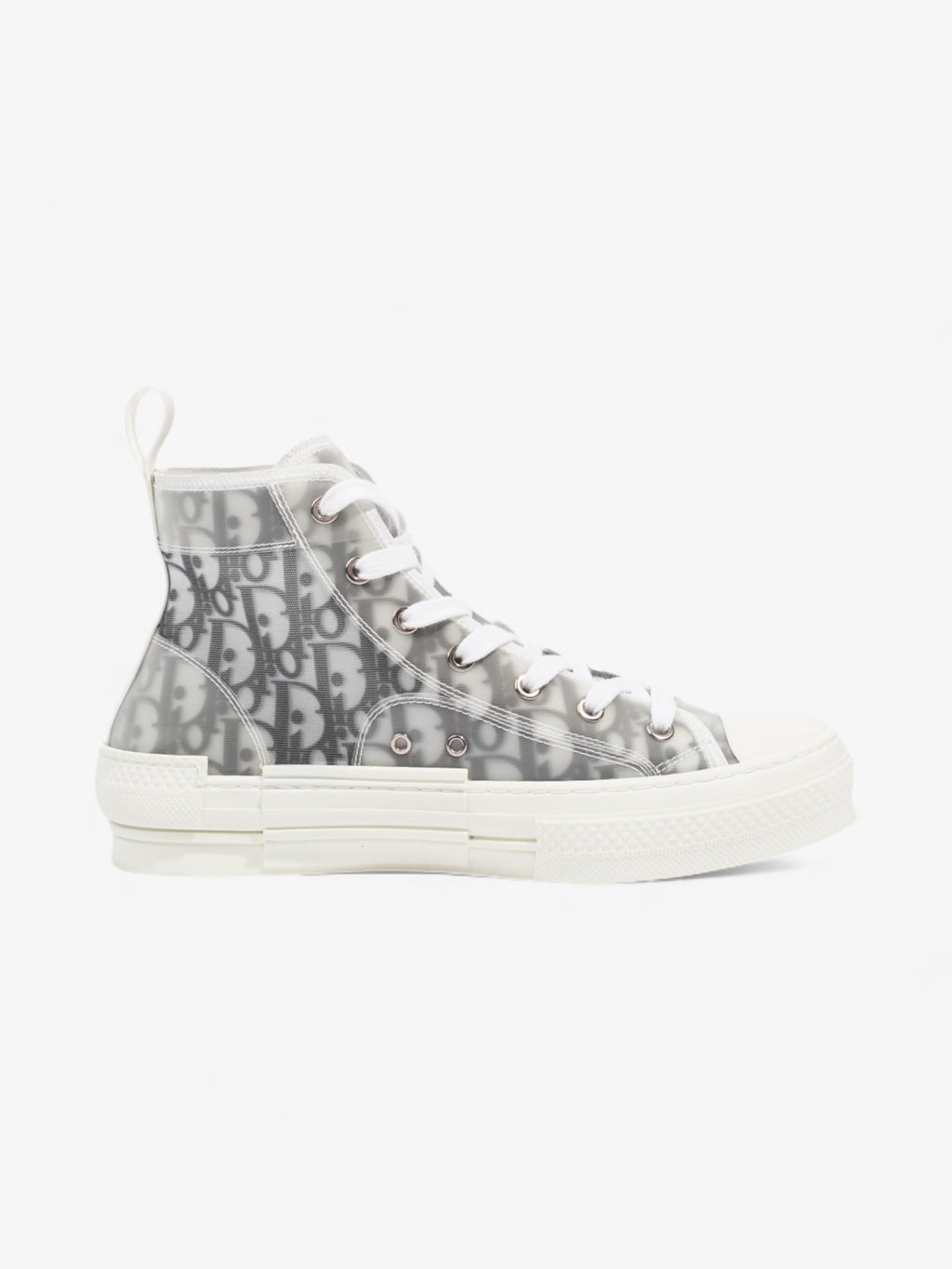 Christian Dior B23 High Top Black Oblique Canvas EU 40 UK 7