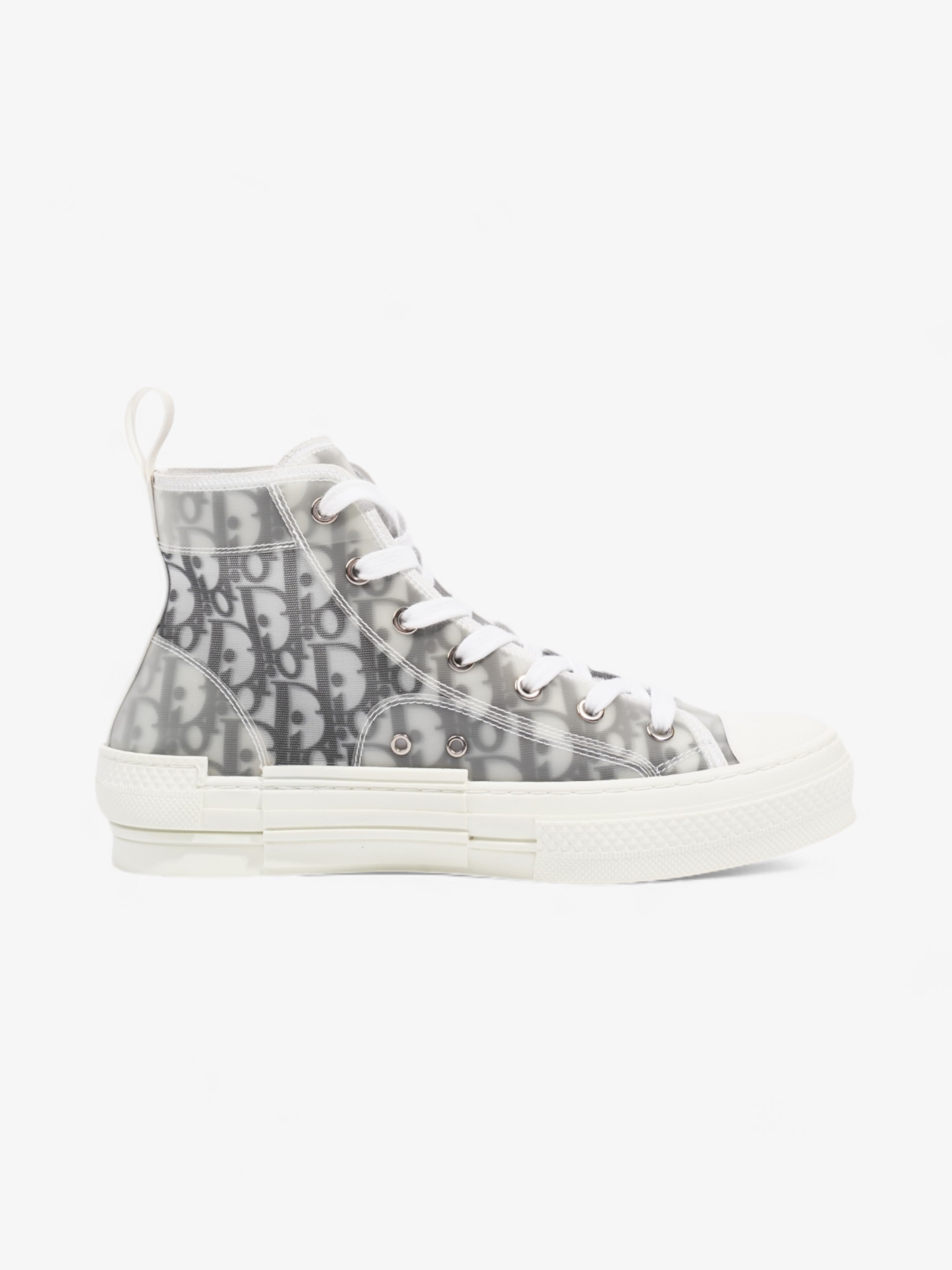 Christian Dior B23 High Top Black Oblique Canvas EU 40 UK 7