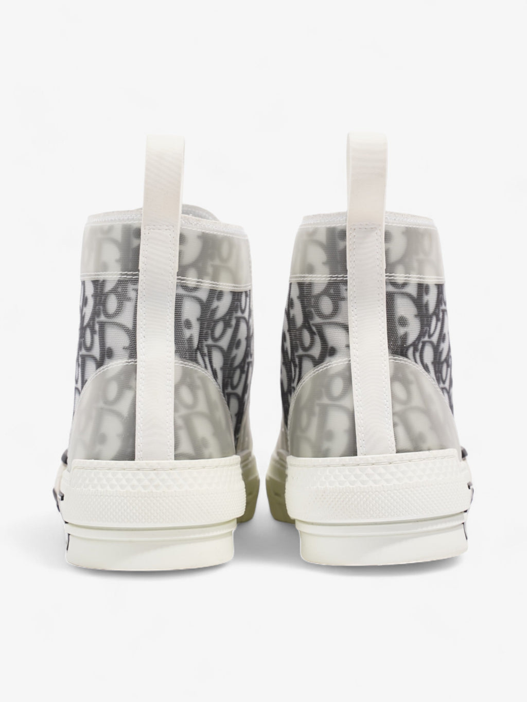 Christian Dior B23 High Top Black Oblique Canvas EU 40 UK 7