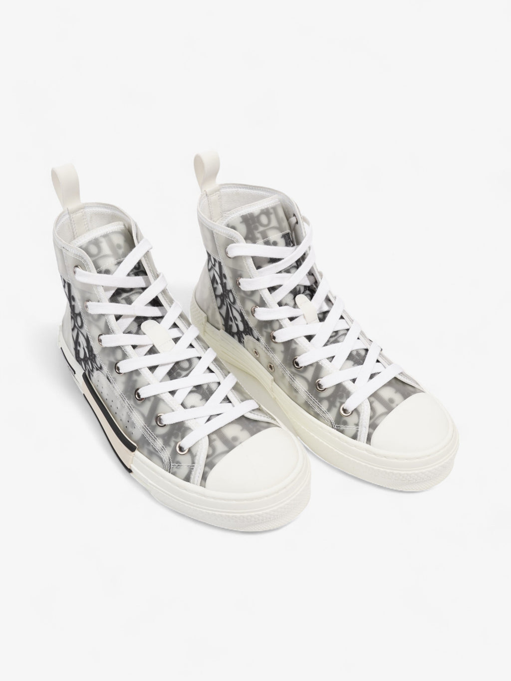 Christian Dior B23 High Top Black Oblique Canvas EU 40 UK 7