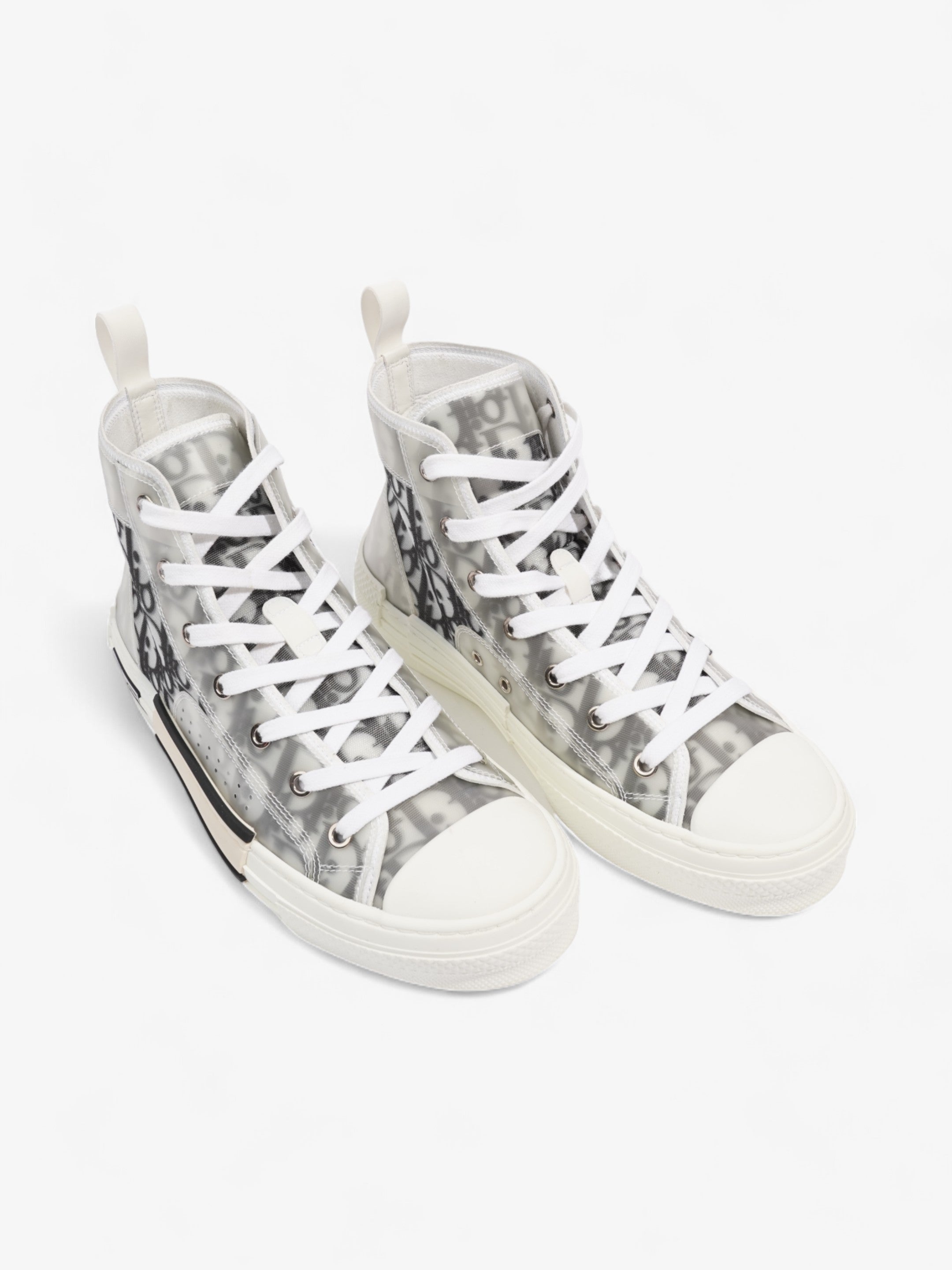 Christian Dior B23 High Top Black Oblique Canvas EU 40 UK 7