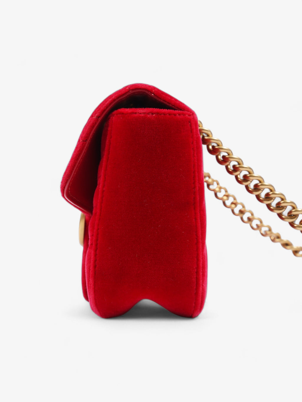 Gucci GG Marmont Red Velvet Mini