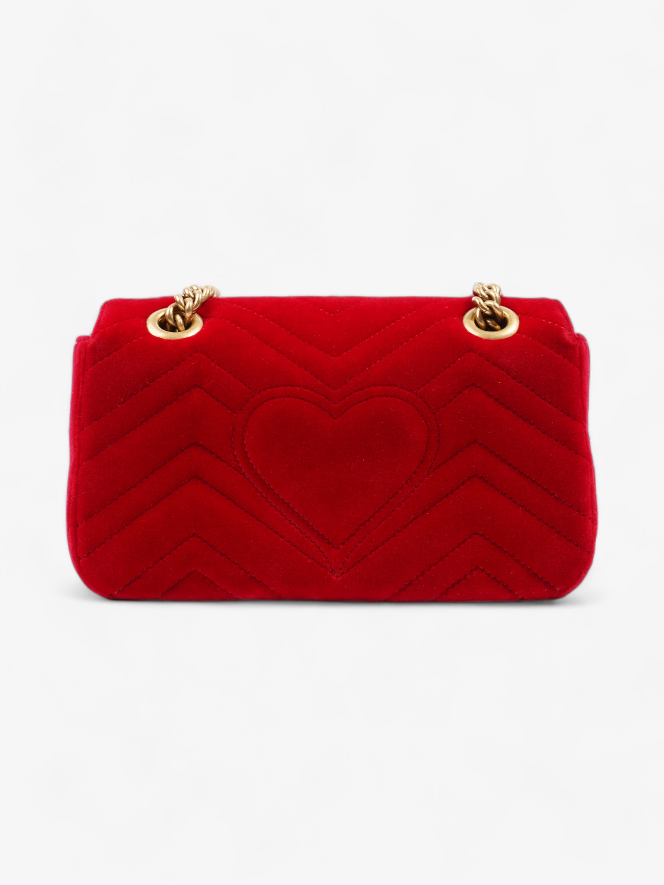 Gucci GG Marmont Red Velvet Mini