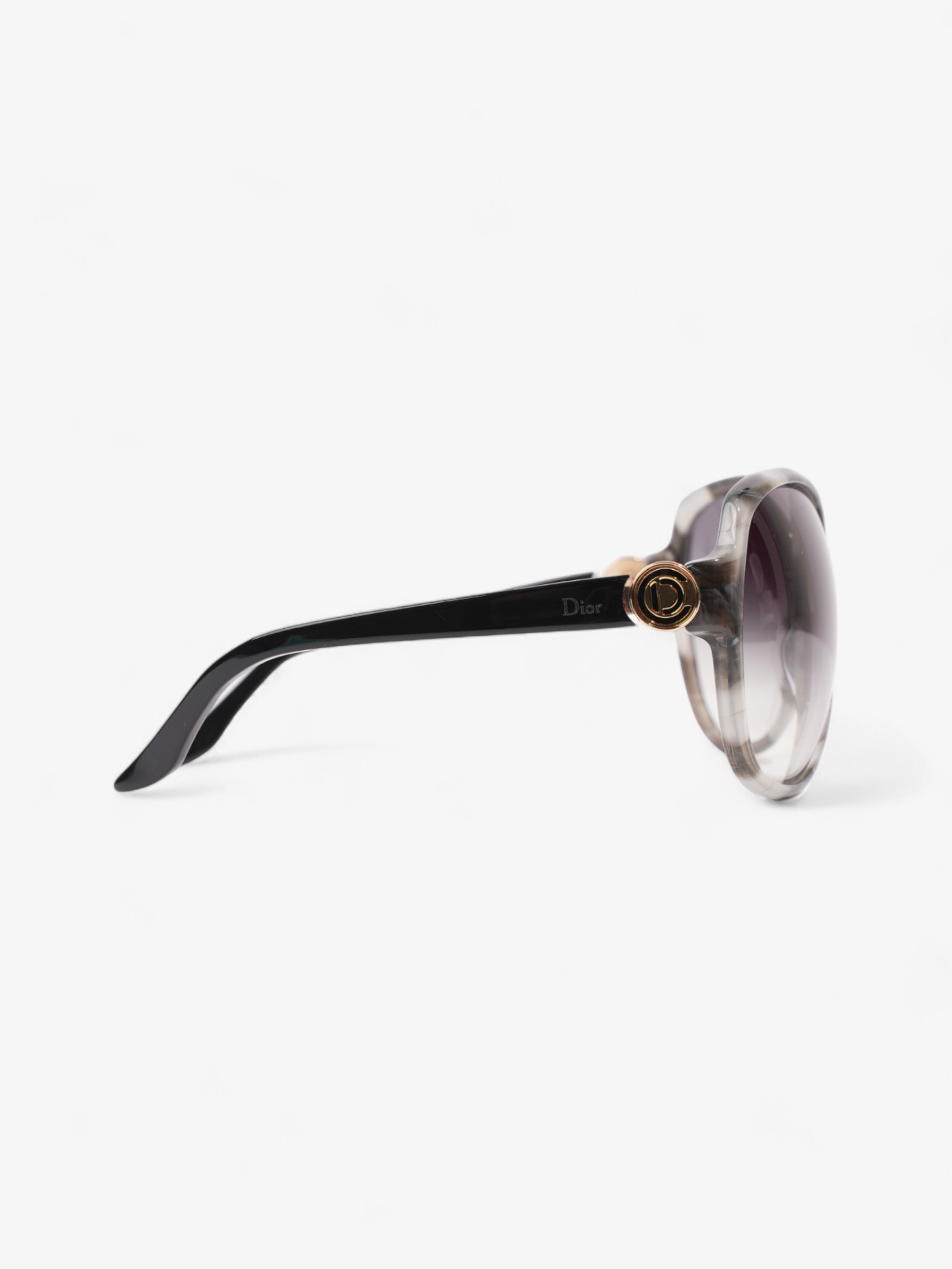 Christian Dior Sunglasses Black / Grey Acetate 120mm